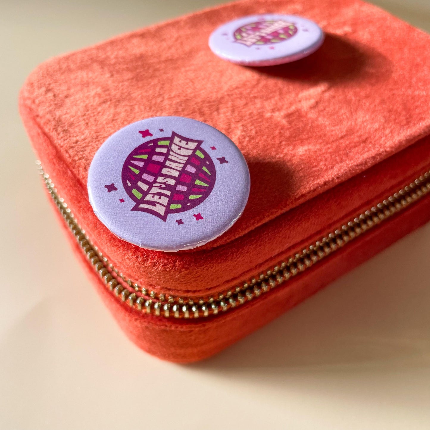 Let's Dance Disco Ball Pin