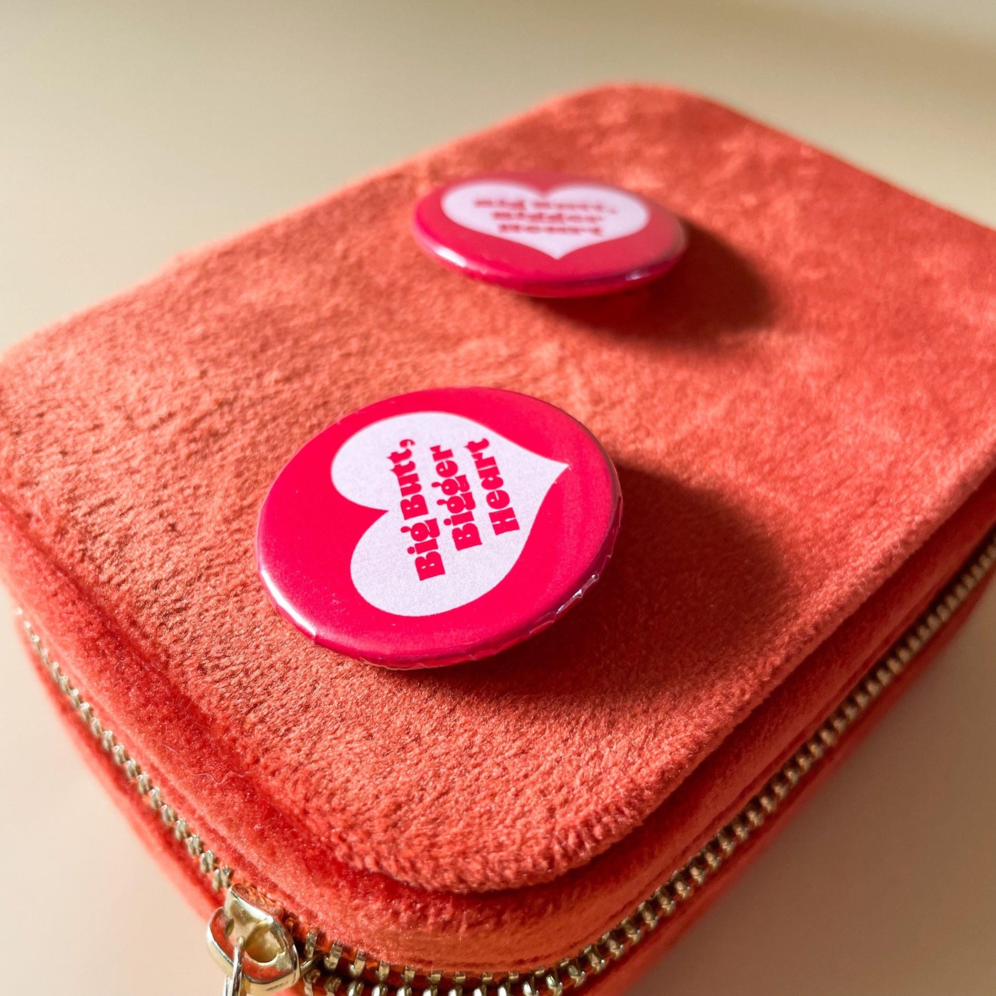 Big Butt Big Heart Pin