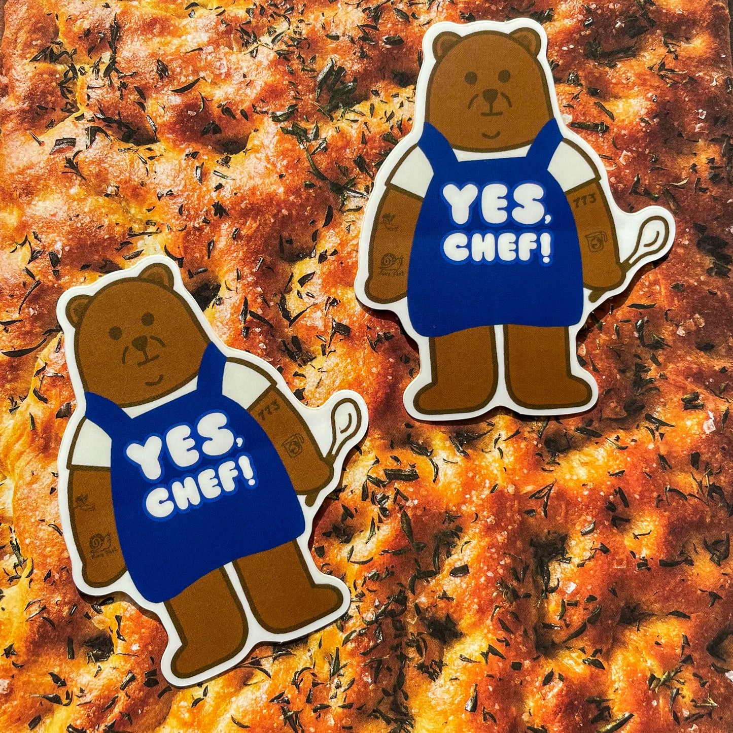 The Bear, Yes Chef! Sticker