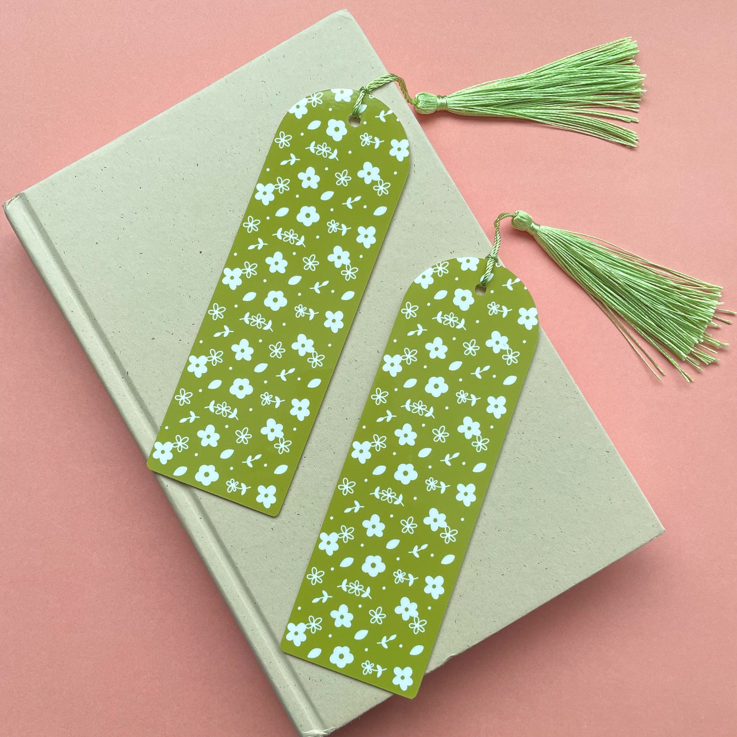 Spring Blossoms Acrylic Bookmark
