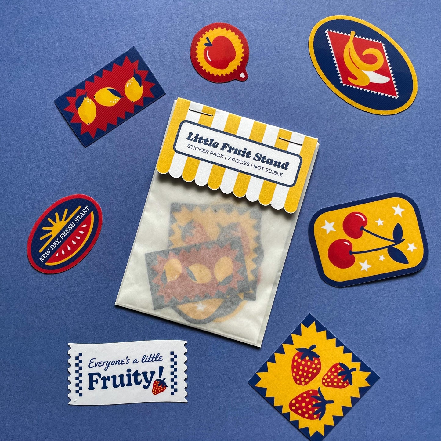 Fruit Stand Themed Deco Stickers