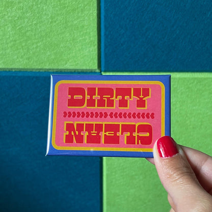 Dishwasher Magnet, Colorful Eclectic Clean and Dirty Dish Tracker