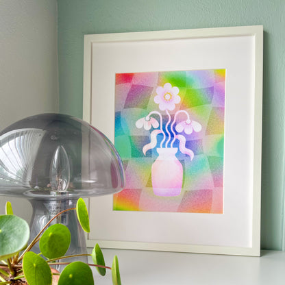 Flower Daze Poster Print