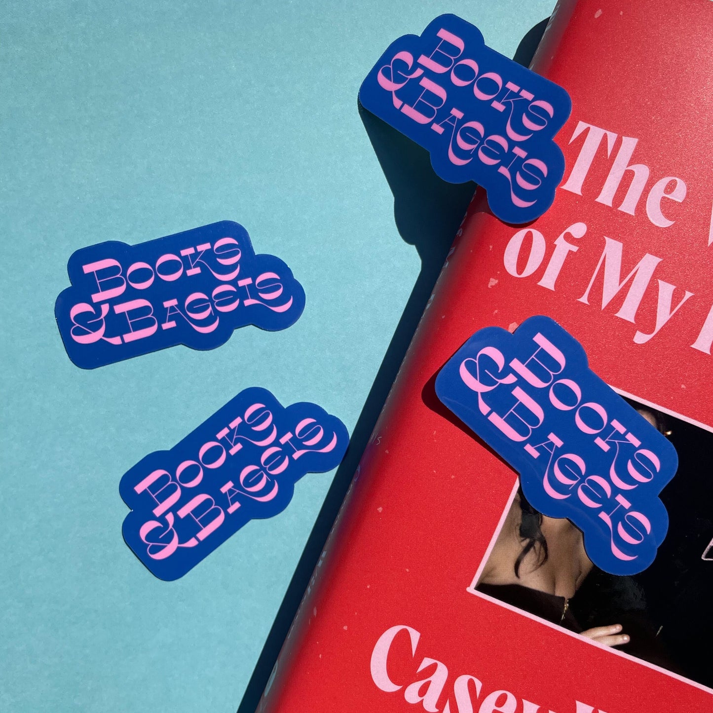 Books and Bagels Sticker