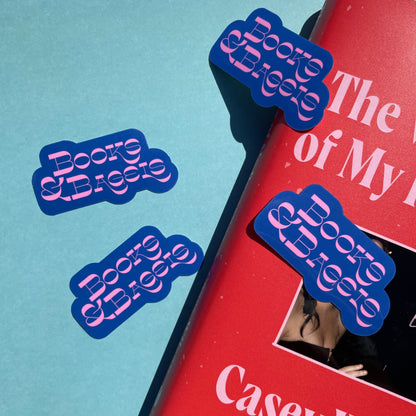 Books and Bagels Sticker
