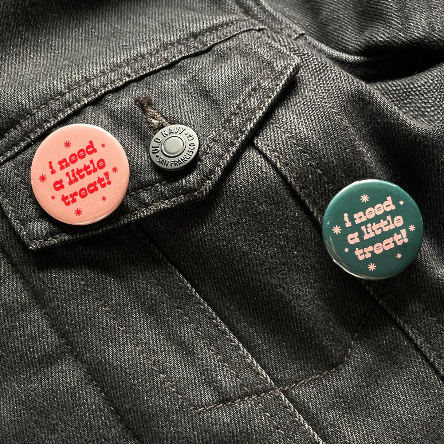 Little Treat, Metal Button Pins