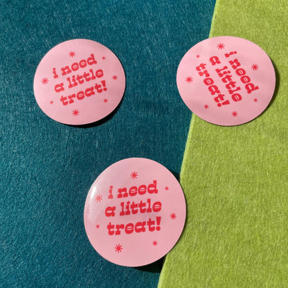 Pink Little Treat Sticker