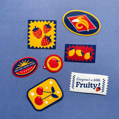 Fruit Stand Themed Deco Stickers