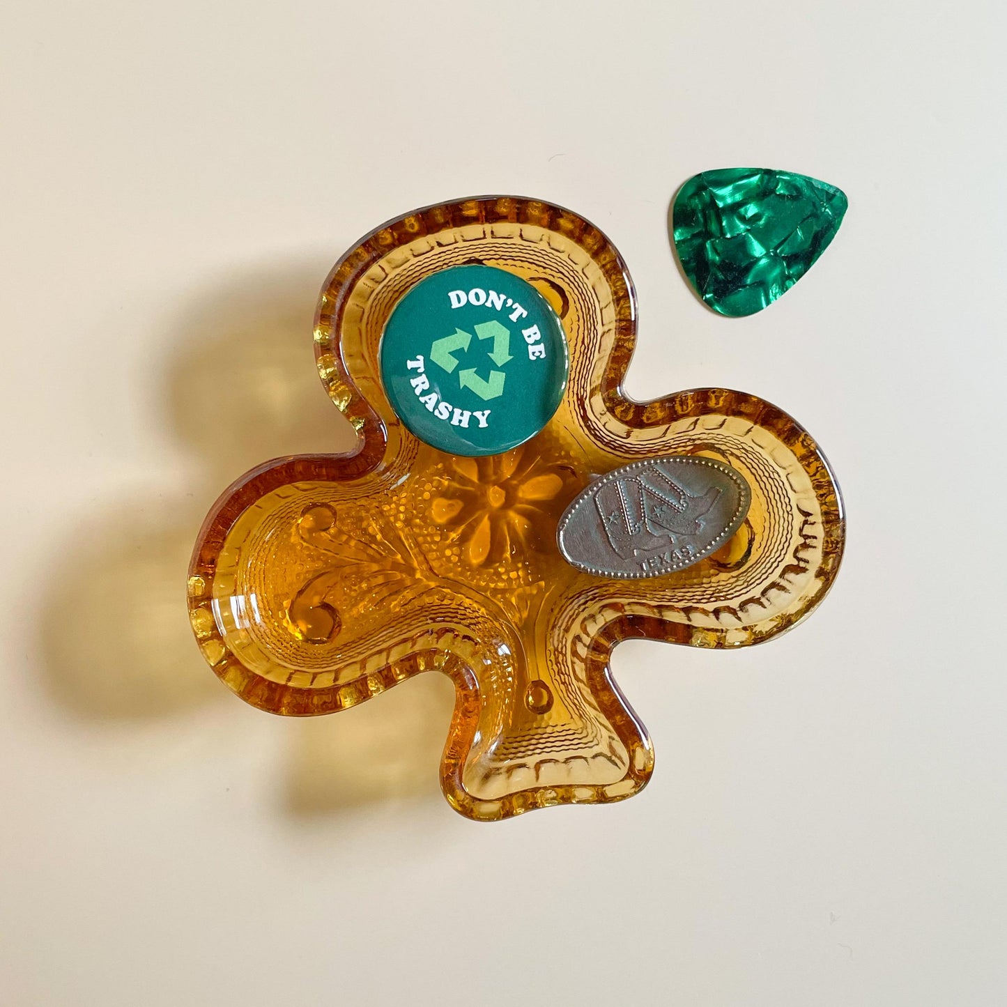 Don't Be Trashy, Please Recycle Pin