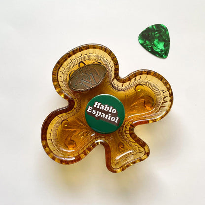 Hablo Español Lanyard Button, Translator Pin