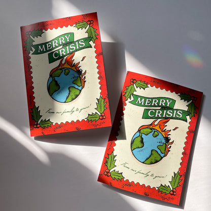 Merry Crisis Holiday Card