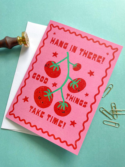 Good Things Take Time Greeting Card