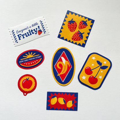 Fruit Stand Themed Deco Stickers