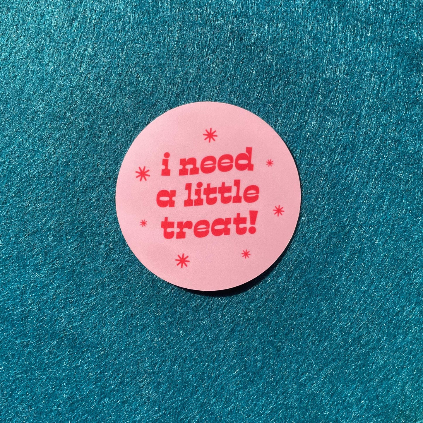 Pink Little Treat Sticker