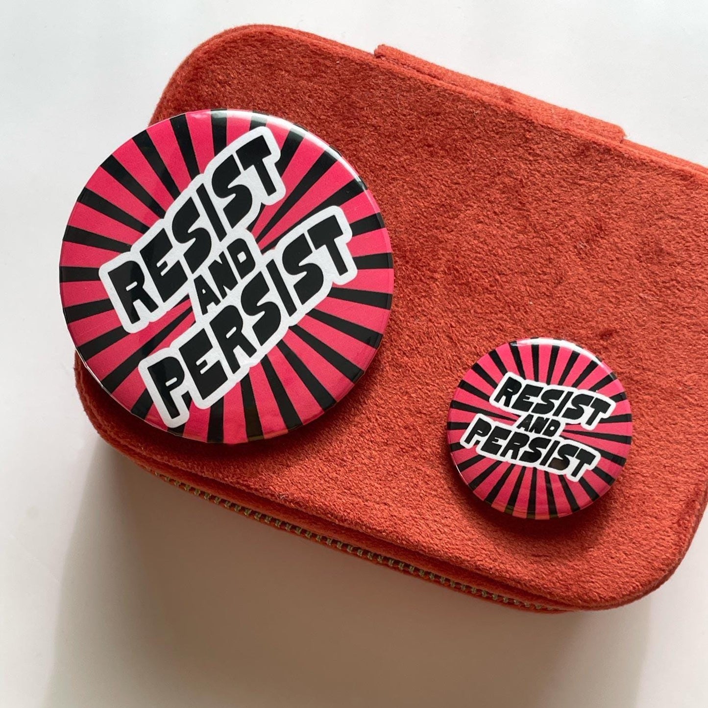 Resist and Persist Pin