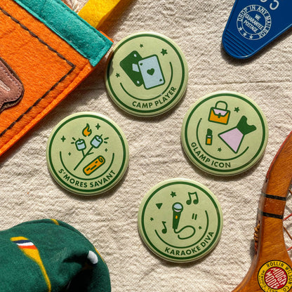 Camping Bachelorette Merit Badges