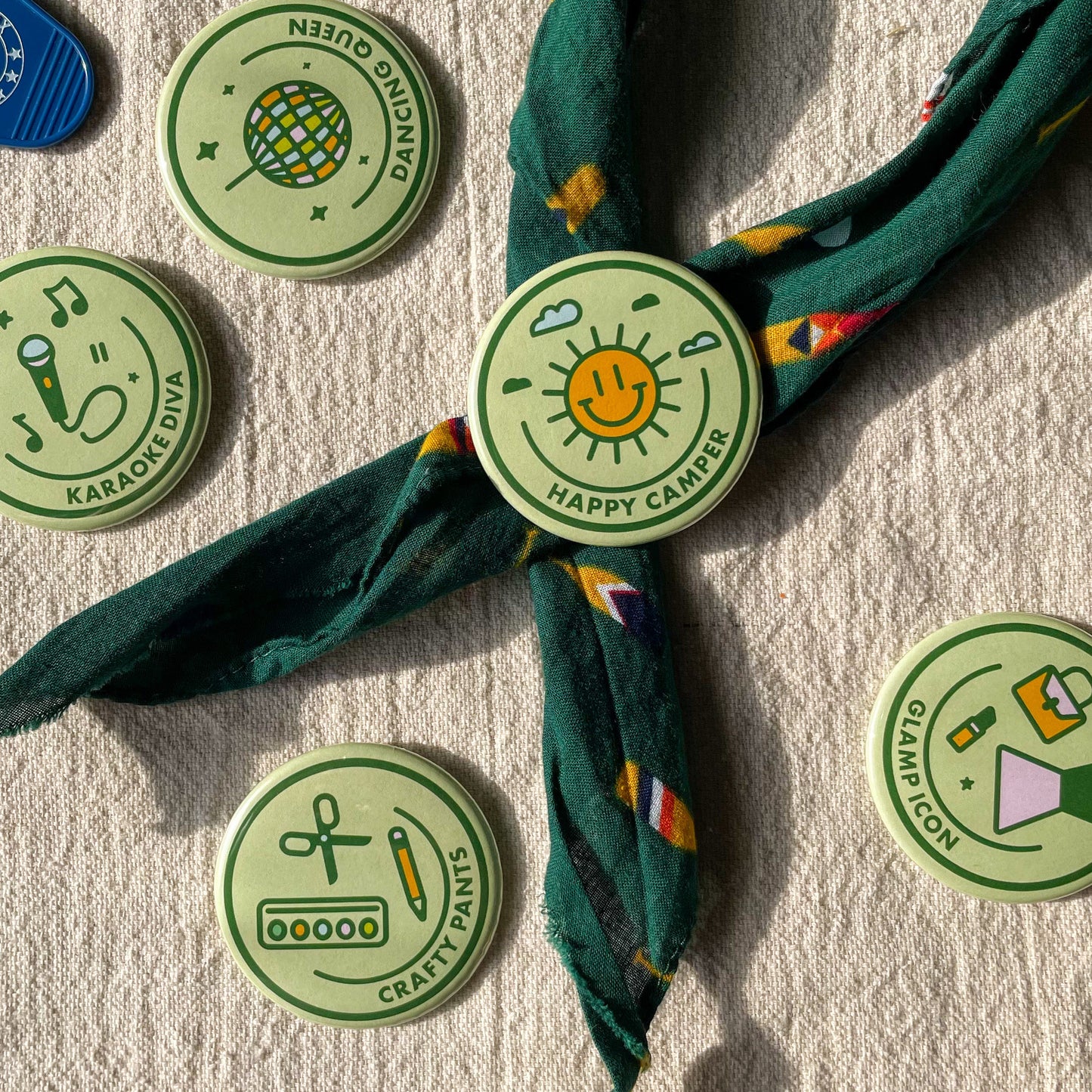 Camping Bachelorette Merit Badges