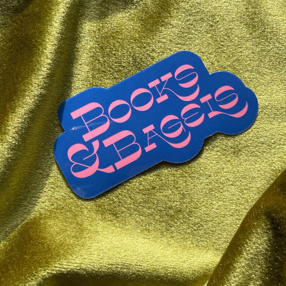 Books and Bagels Sticker
