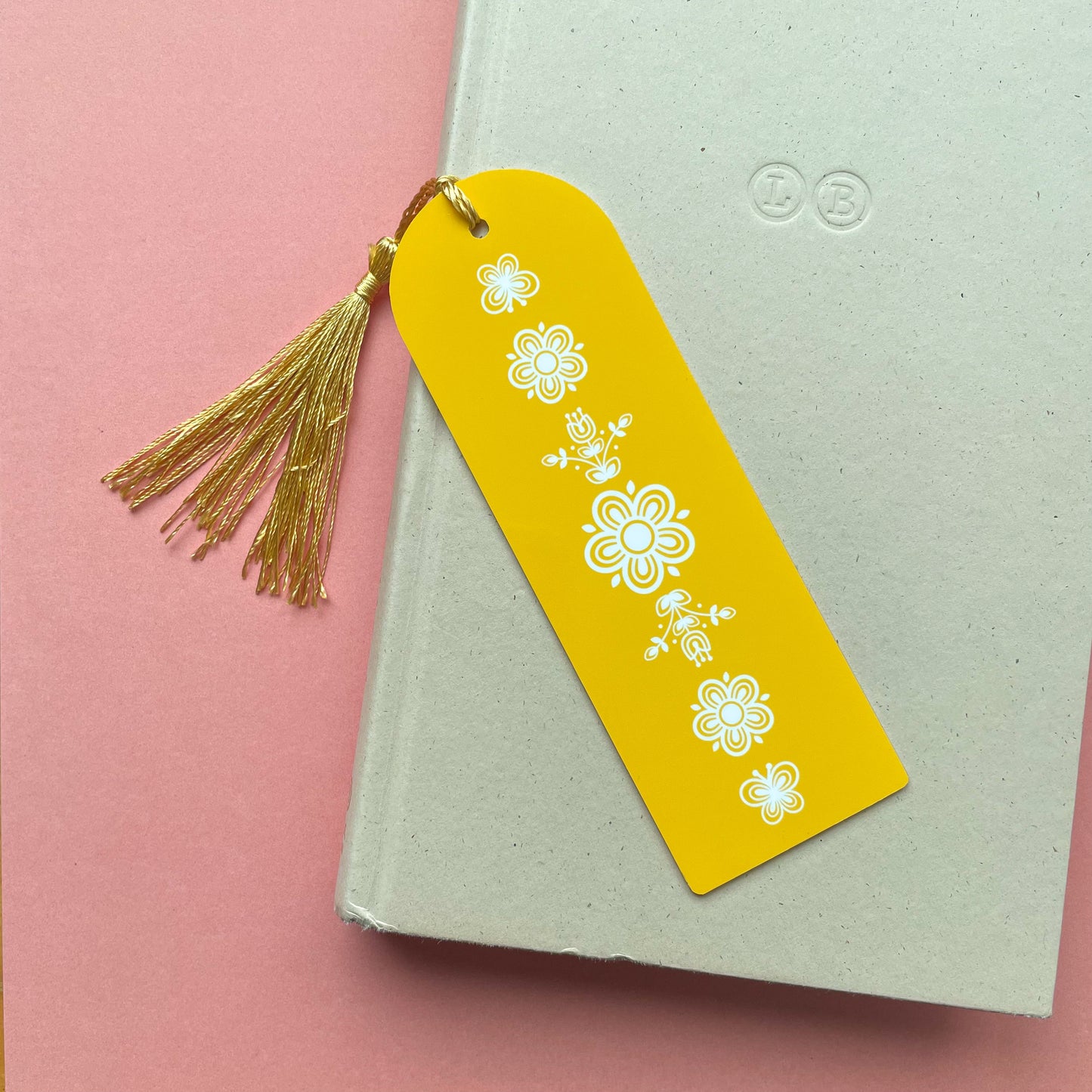 Golden Butterfly Acrylic Bookmark