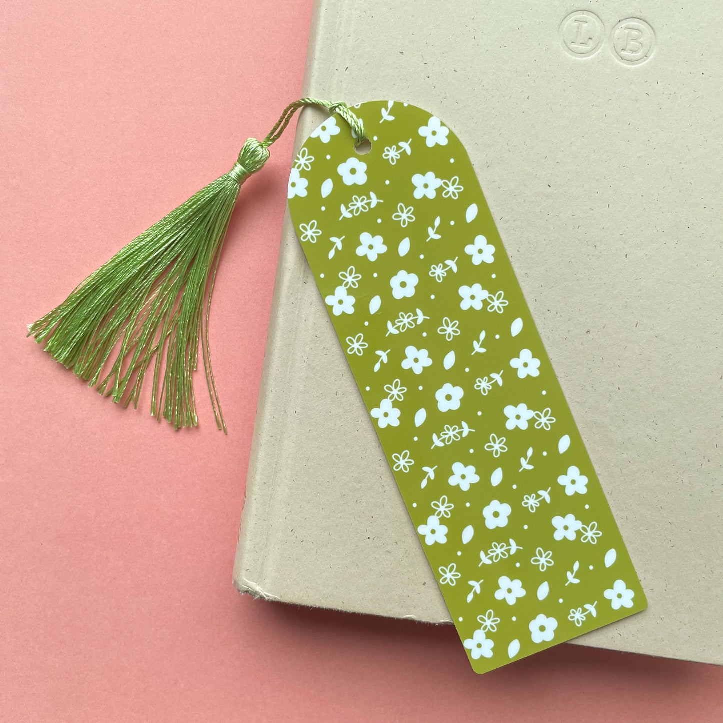 Spring Blossoms Acrylic Bookmark