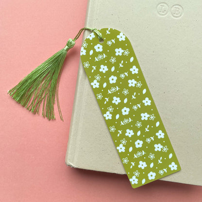 Spring Blossoms Acrylic Bookmark