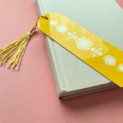 Golden Butterfly Acrylic Bookmark