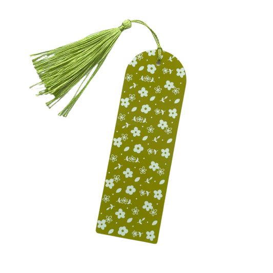 Spring Blossoms Acrylic Bookmark