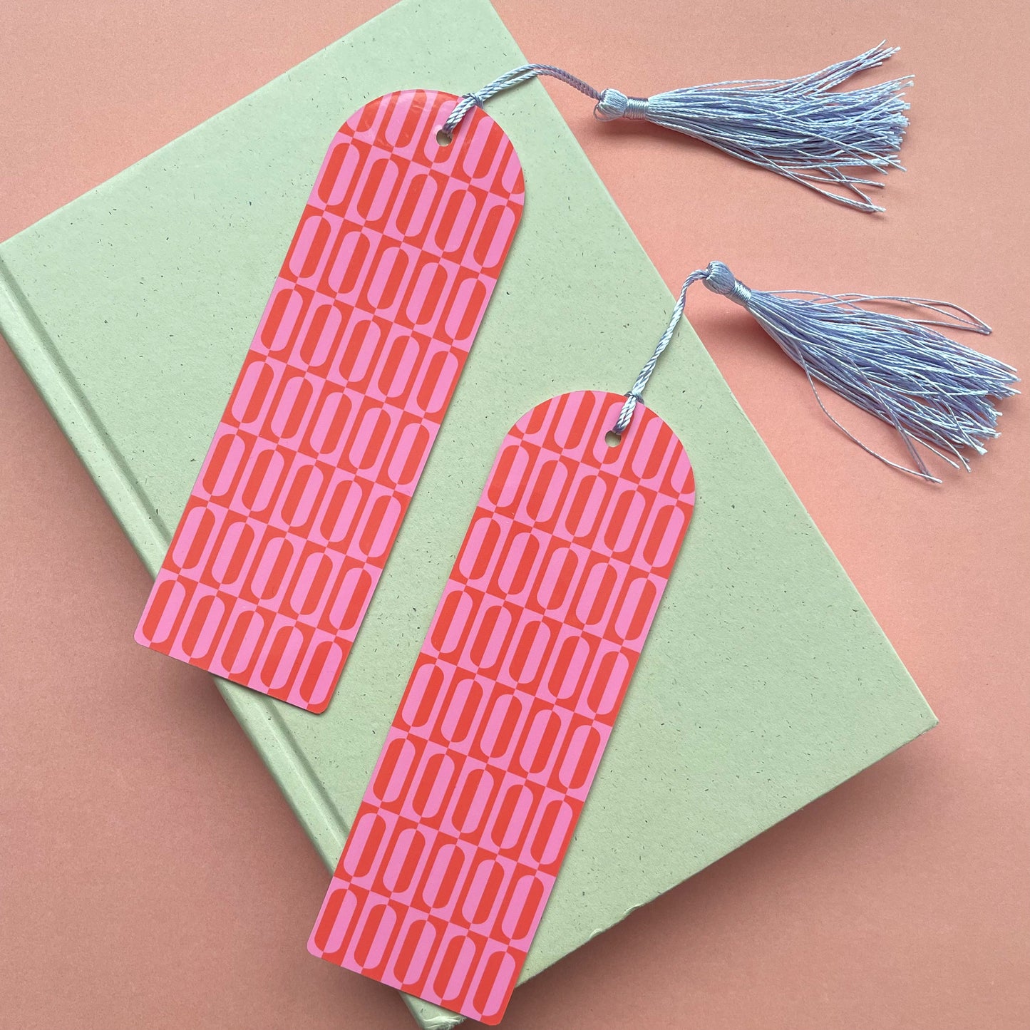 Mod Checkered Acrylic Bookmark