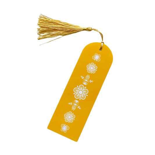Golden Butterfly Acrylic Bookmark