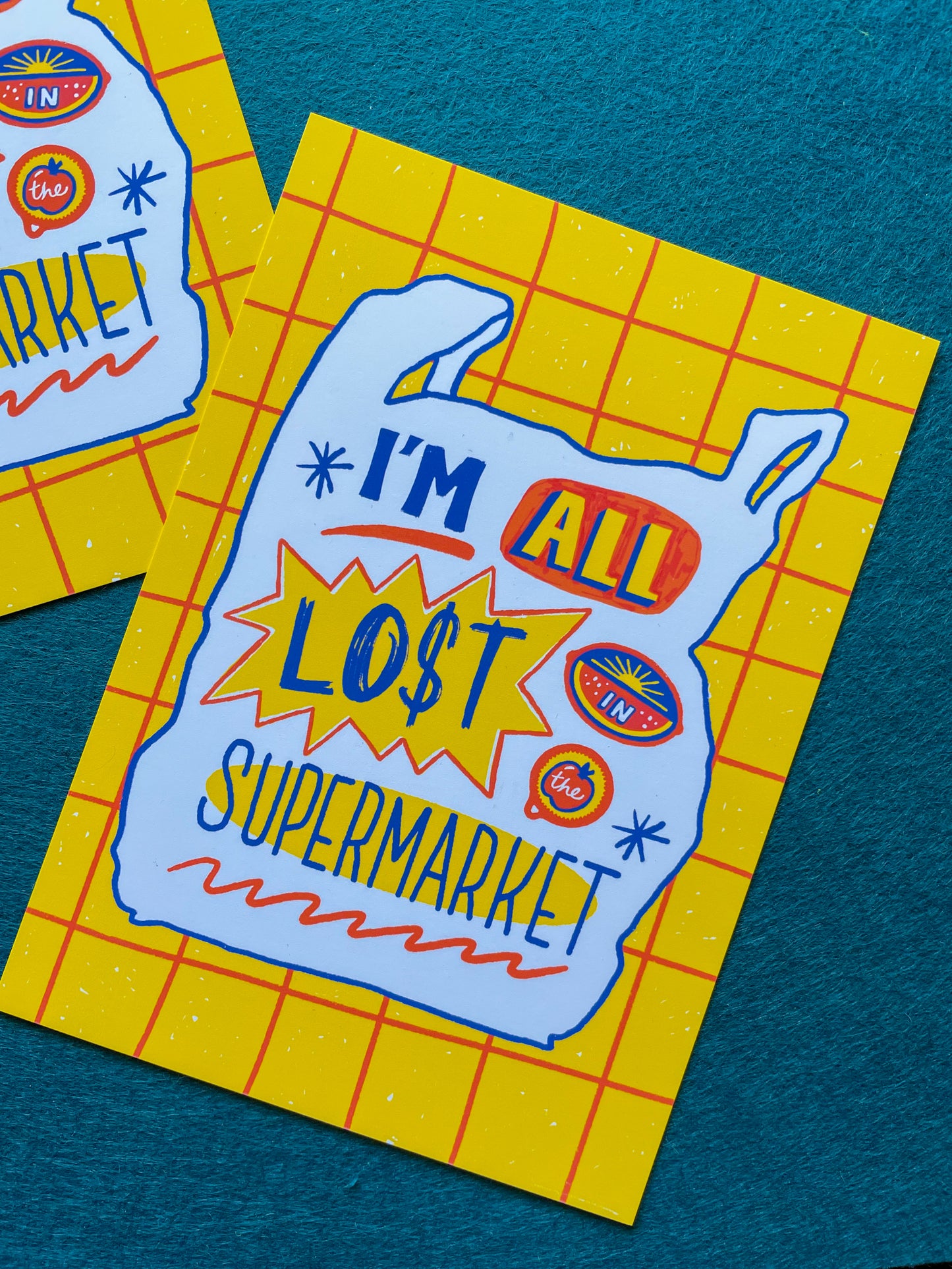 Lost In The Supermarket Print