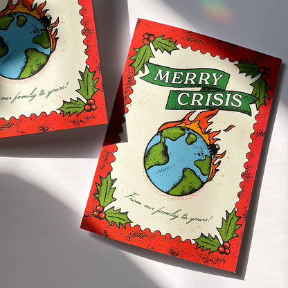 Merry Crisis Holiday Card