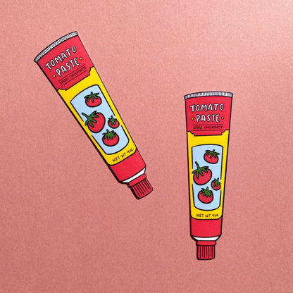 Tomato Paste Sticker
