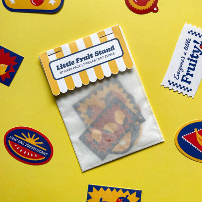 Fruit Stand Themed Deco Stickers