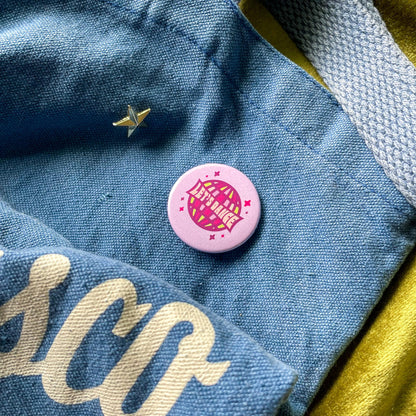 Let's Dance Disco Ball Pin