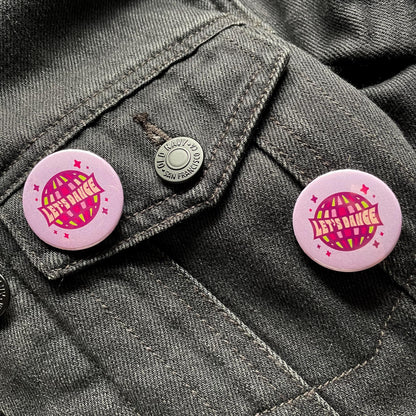 Let's Dance Disco Ball Pin