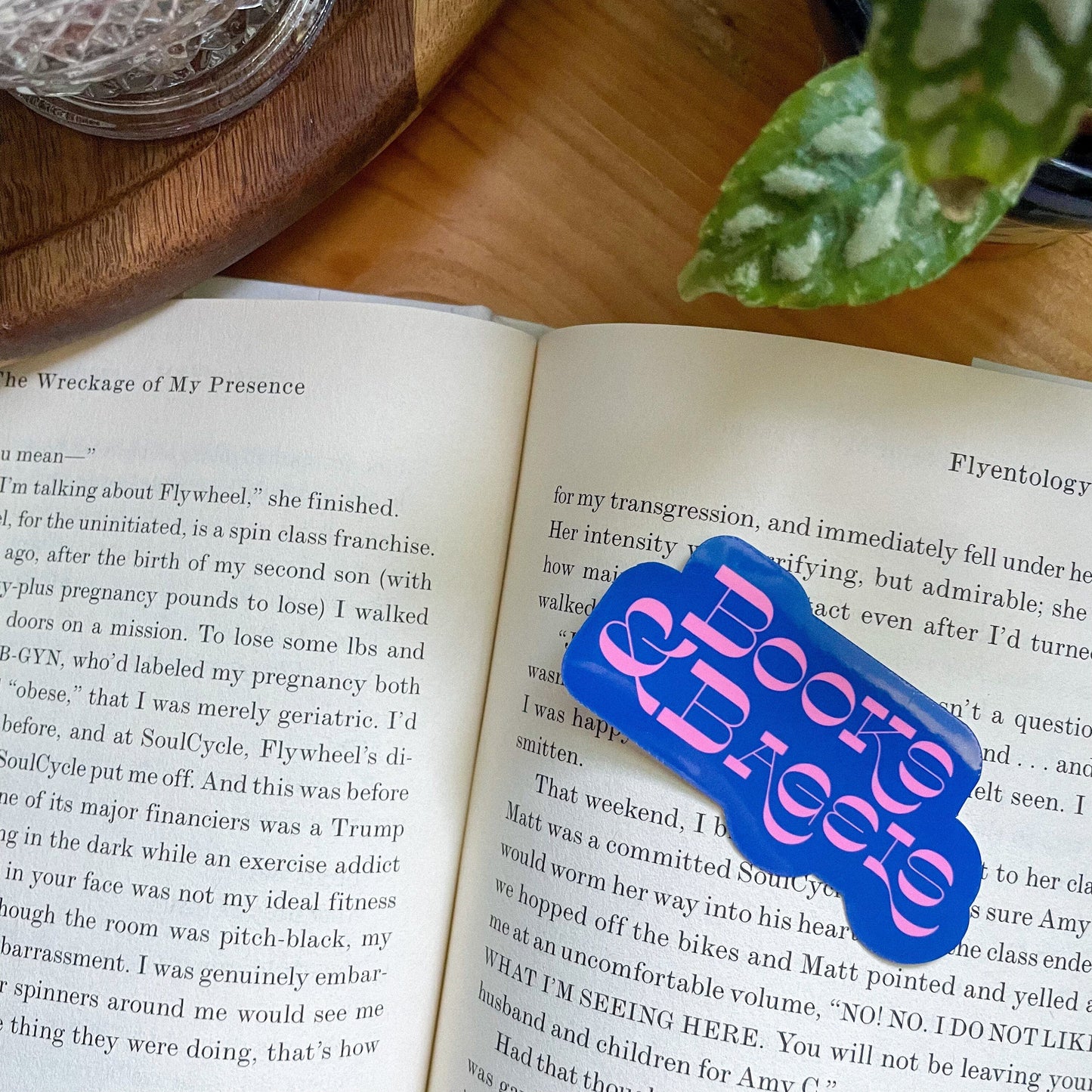 Books and Bagels Sticker