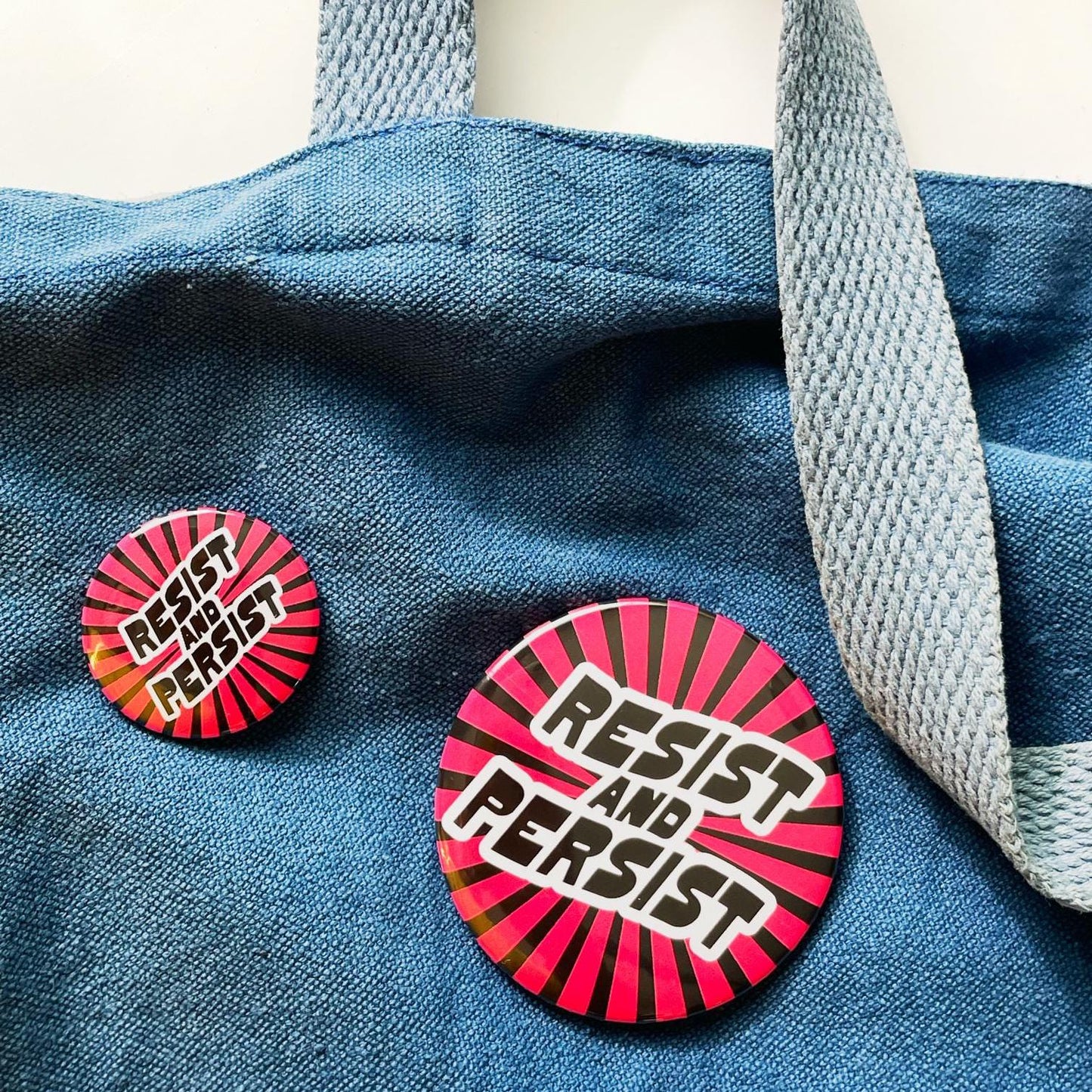 Resist and Persist Pin